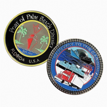 Regular edge Coins